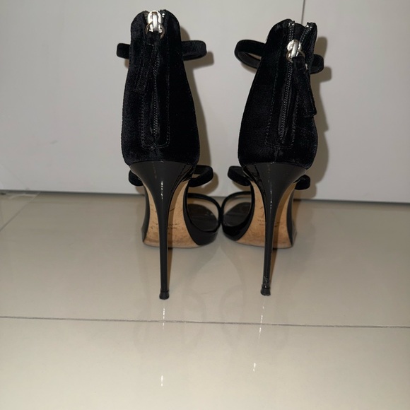 Giuseppe Zanotti Black Strappy Heels - Picture 2 of 3